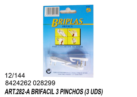 Art.282-A Brifacil 3 Pinchos (3 Uds)