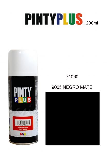 Pintura Spray Mate Negro 270C-141