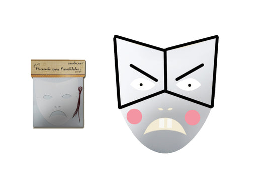Máscara Cartón Para Decorar 215X260Mm 3U