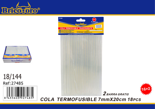 Cola Termofusible 18Pc