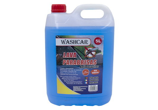 Lava parabrisas antimosquitos 5l washcar