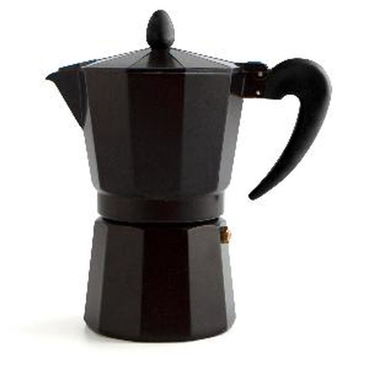 Cafetera 3T Black Coffee Aluminio Induccion Quid 9 tazas