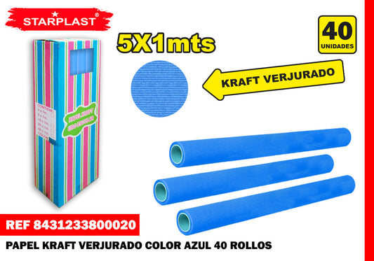 Eu-Kraft Color Azul 5X1M