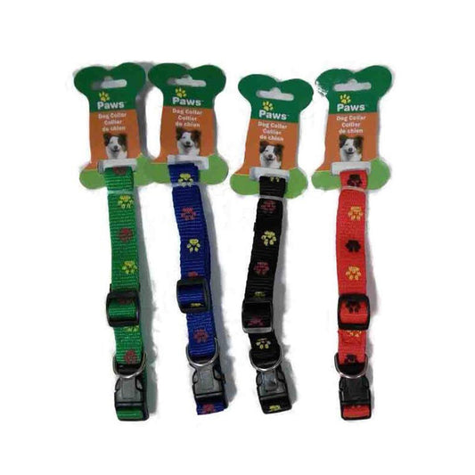 Bps Collar Naylon Para Perro Ajustable Con Diseño Color Aleatorio 2x40/50cm