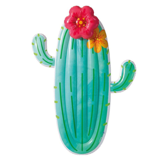 Intex Flotador Cactus Colchoneta Hinchable de Plástico 130x28x180 Cm Adulto