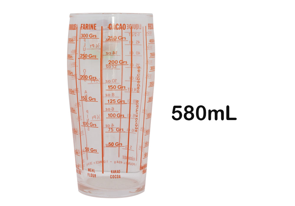 Copo medidor de vidro de 580mL