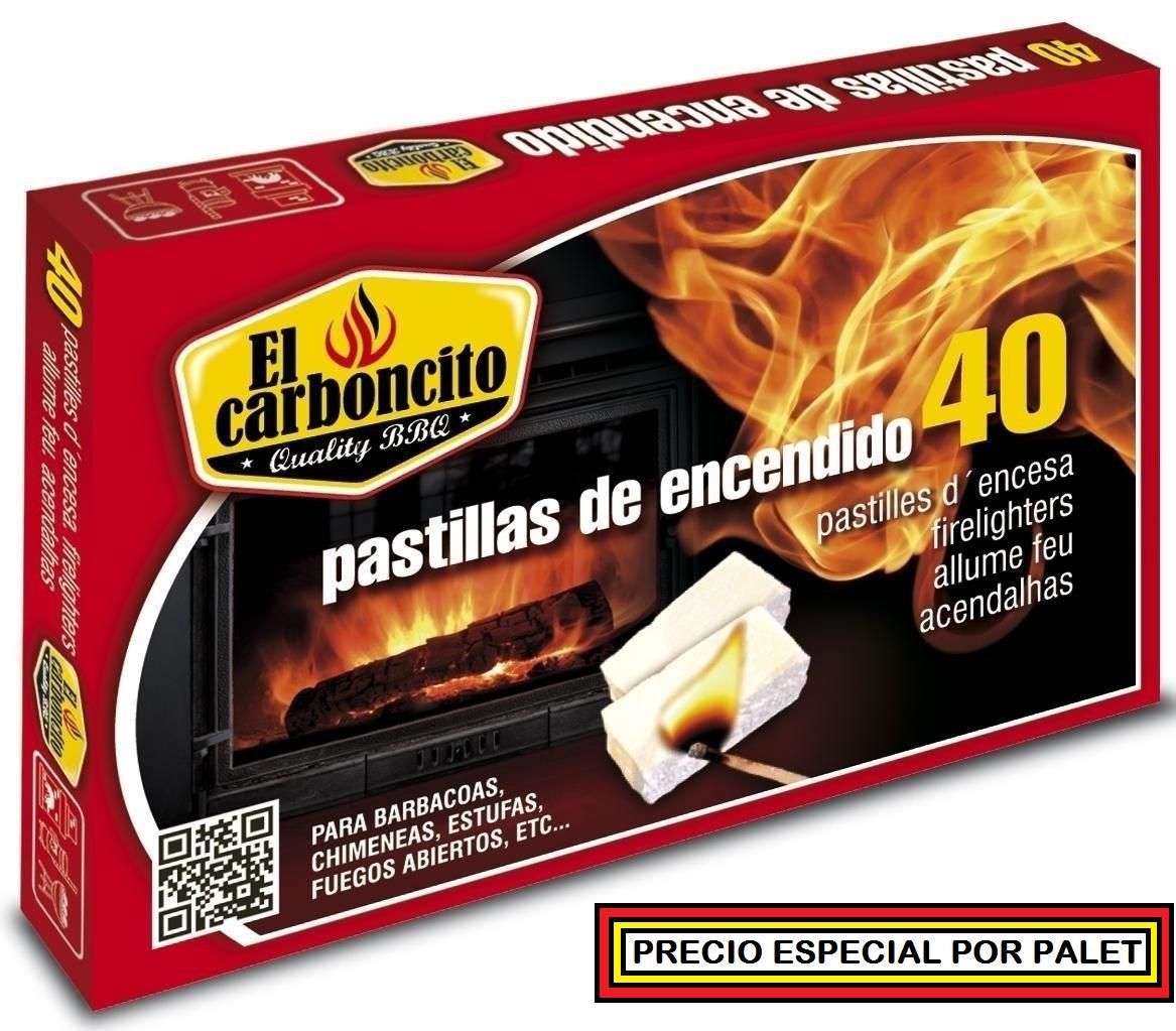 PASTILLA ENCENDIDO EL CARBONCITO 40PZ