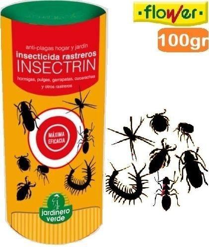 INSECTRINA EM PÓ INSECTICIDA GARRAFA 100GRS