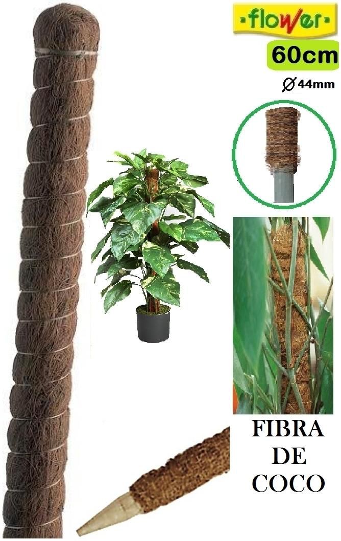 TUTOR PLANTAS FIBRA DE COCO 44mm X60 cm