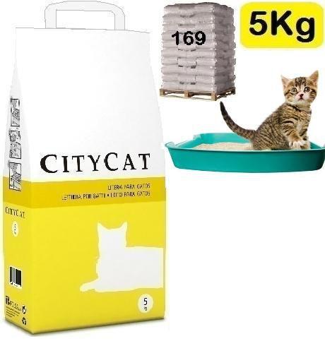 AREIA DE GATO DA CIDADE 5 KG.