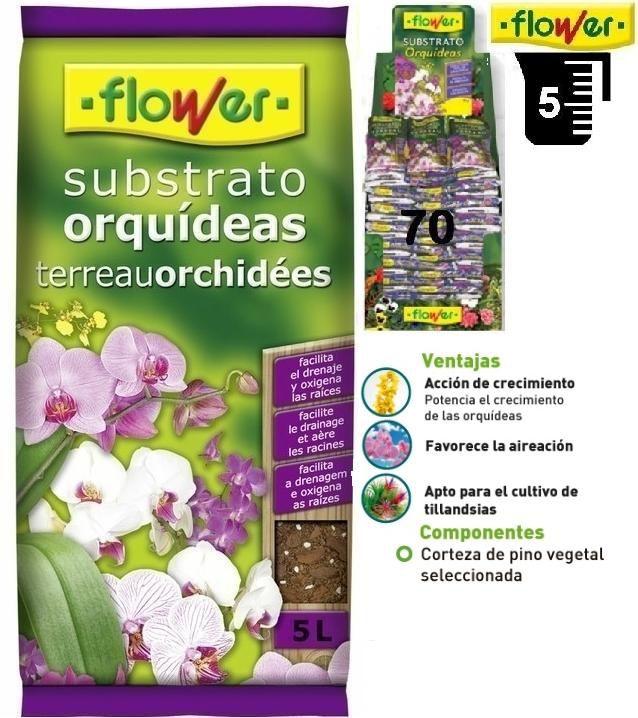 SUBSTRATO DE FLOR ORQUÍDEA 5L