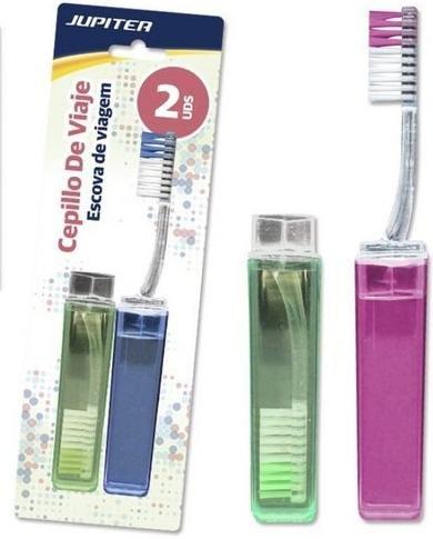 CEPILLO DENTAL JUPITER ADULTO VIAJE X2