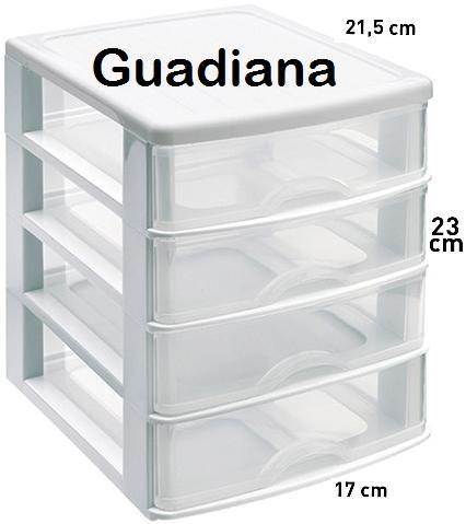 CAJONERA GUADIANA FORTE X4 BLANCO