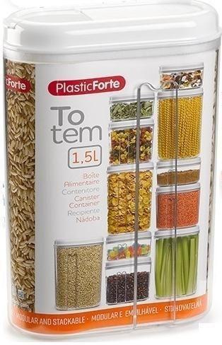 RECIPIENTE TOTEM FORTE 1500ML BLANCO