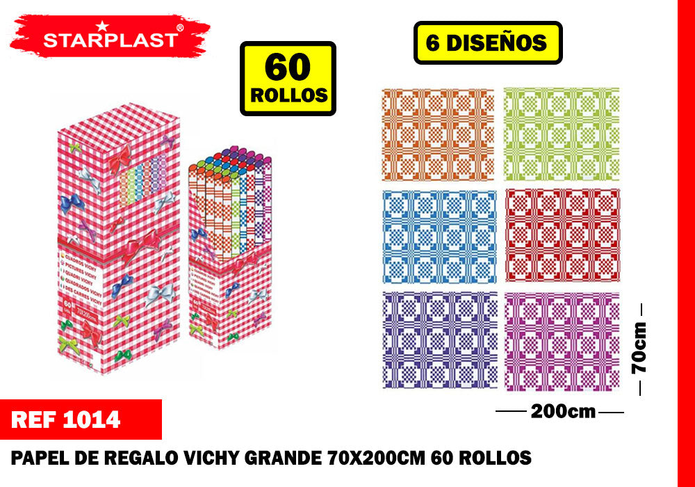 Eu-P.Gift Vichy Grande 70X200 Ean005043