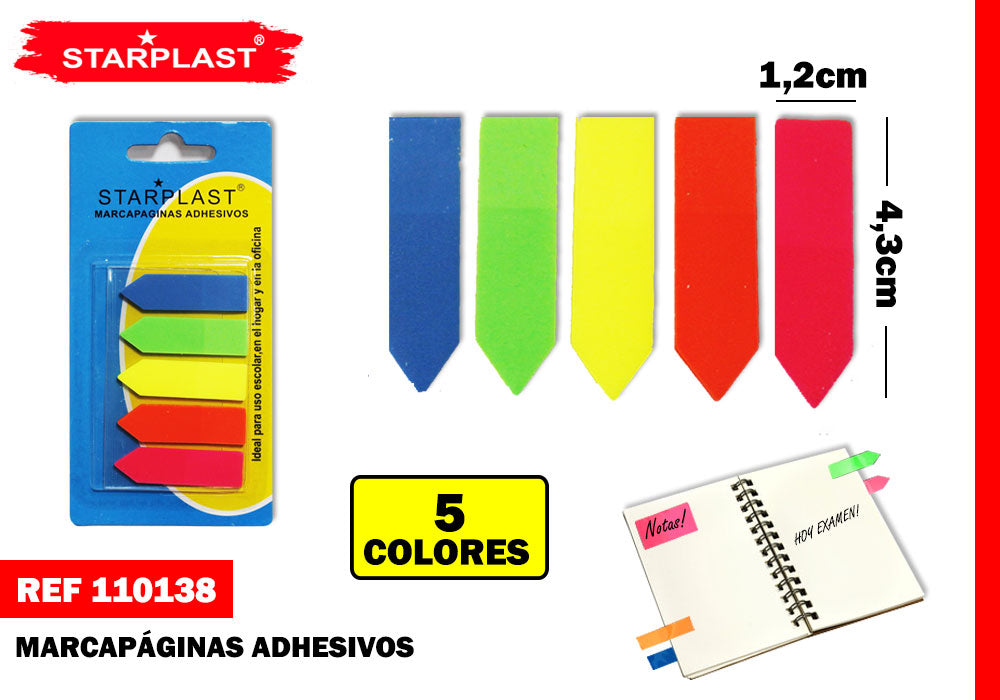 Marcapaginas Plastica