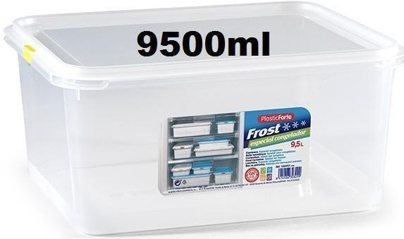 MARMITA QUADRADA FROST FORTE 9500 ML TRAN