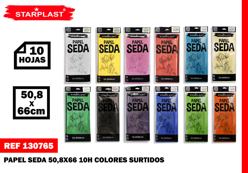 Papel Seda 10H Colores