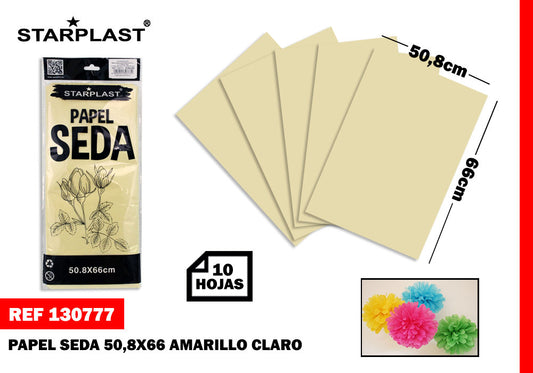 Papel Seda 10H Crema