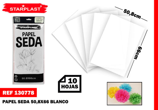 Papel Seda 10H Blanca