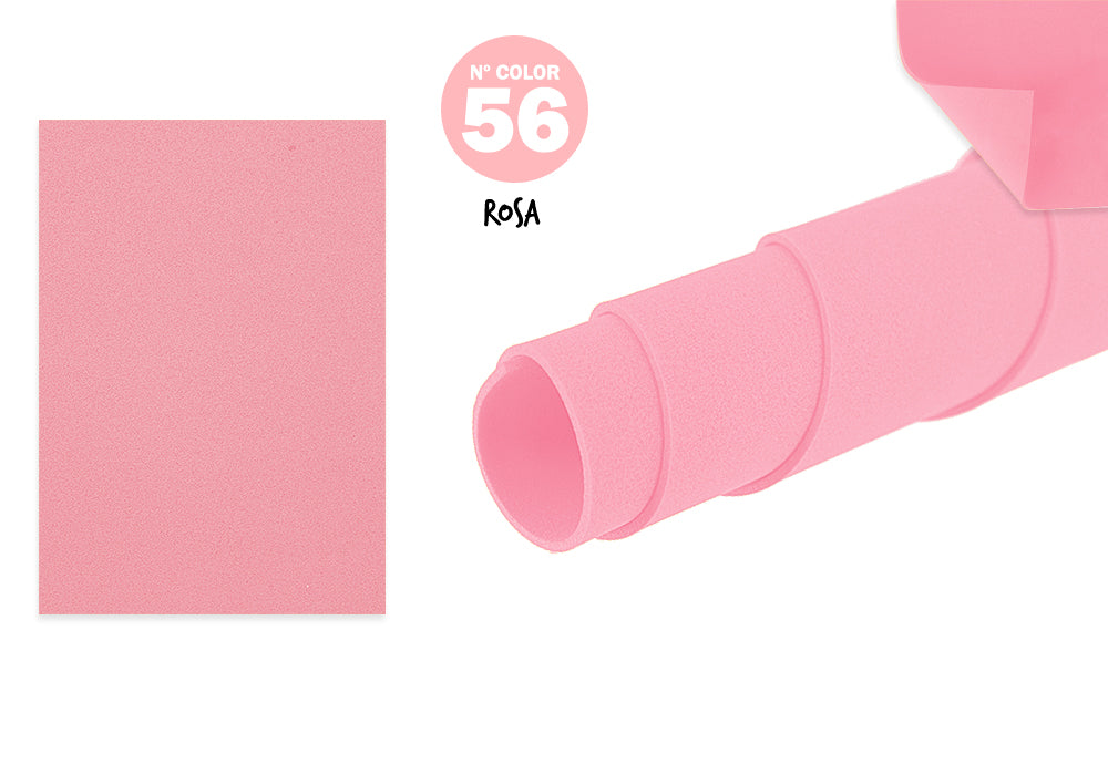 Goma Eva 40X60Cm 2Mm N50 Rosa 10U