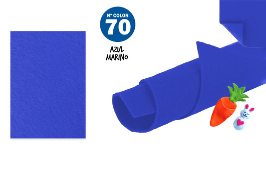 Fieltro 40X60Cm N70 Azul Marino