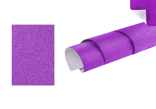 Cartolina Glitter 50X65Cm 25U N60 Roxo