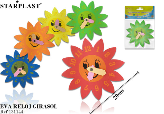 Reloj Goma Eva Girasol