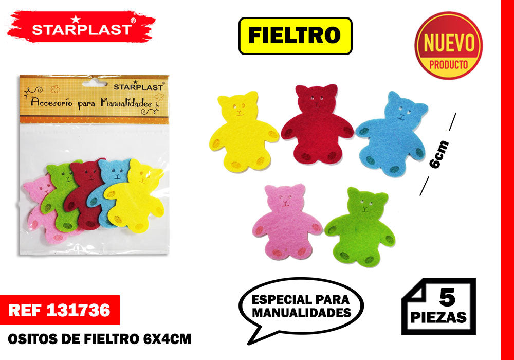 Osos De Fietro 5Pcs