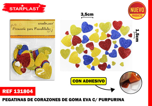 Pegatina De Corazones De Eva C/Pur