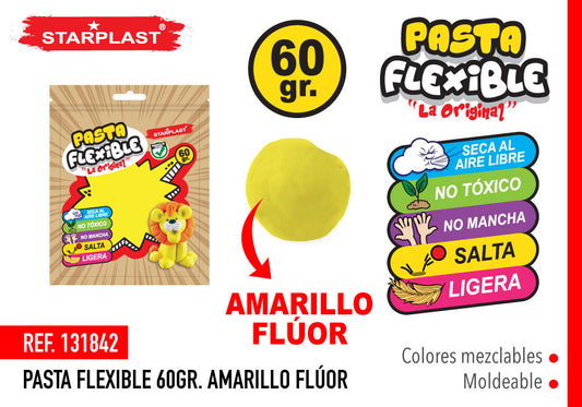 Pasta Flexible 60G Amarillo