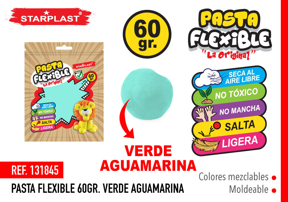 Pasta Flexible 60G Verde Claro