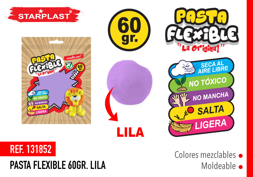 Pasta Flexível 60G Lilás