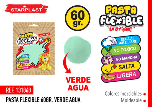 Pasta Flexível 60G Verde