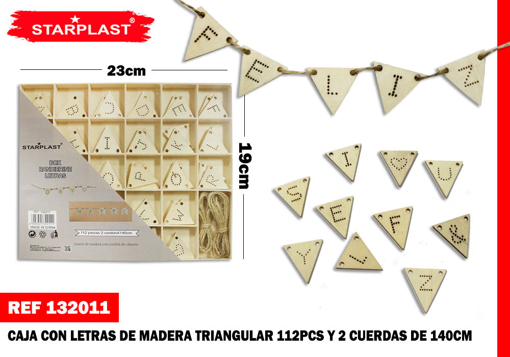 Buzon De Madera 112Pcs