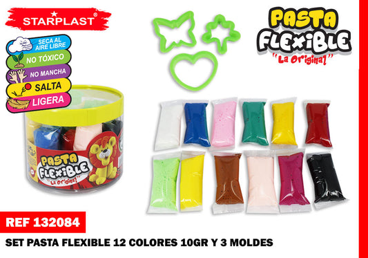 Conjunto de Pasta Flexível 10Gx12