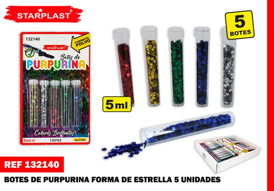 Estrella En Polvo 5Gx5Pcs