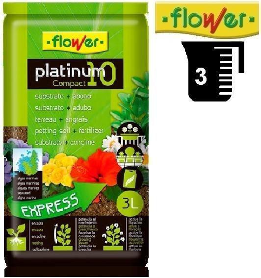 SUBSTRATO UNIVERSAL PLATINUM FLOWER 3 L