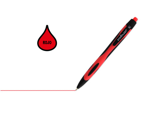 Bolígrafo 1.0Mm Tinta Gel Rojo
