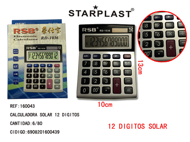 Calculadora Rd-1036