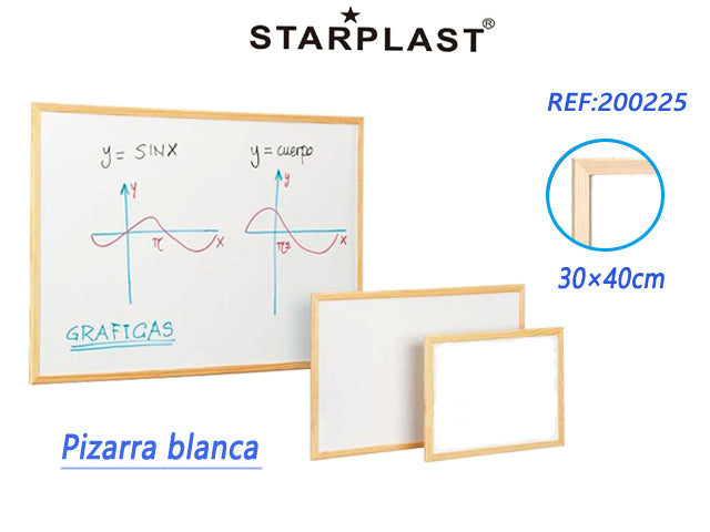 Pizarra Blanco 30X40