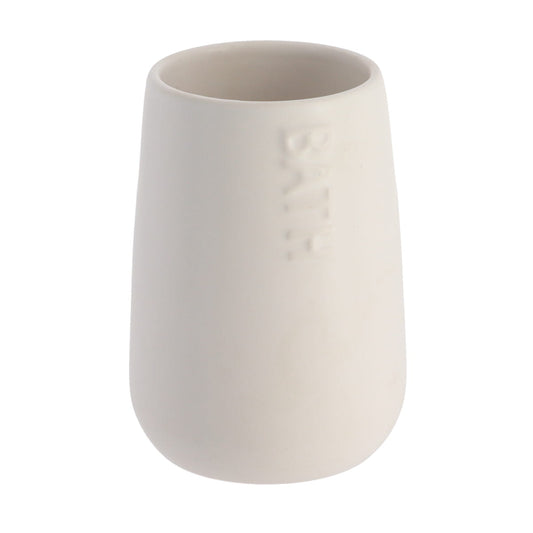 Vaso Dolomite Redondo Bath - Blanco