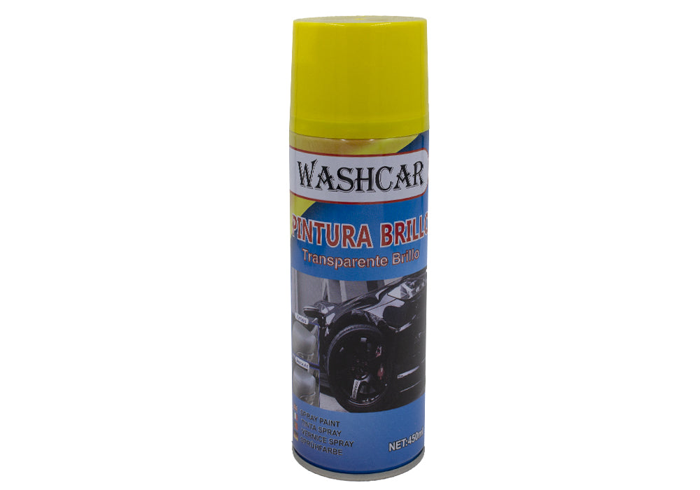 Tinta brilhante para exterior de carro brilho transparente 450ml