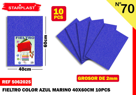 Eu-Fieltro 40X60Cm N70 Azul Marino