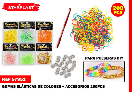 Goma Elastica  200Pcs