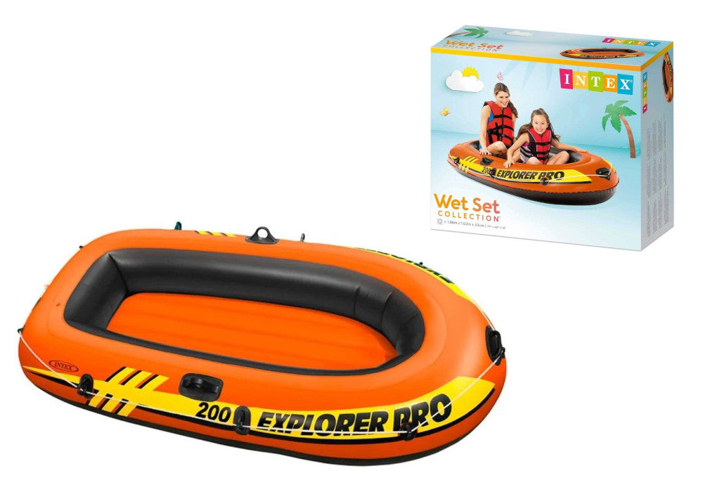 Barca Hinchable INTEX Explorer Pro 200 (196 x 102 x 33 cm)