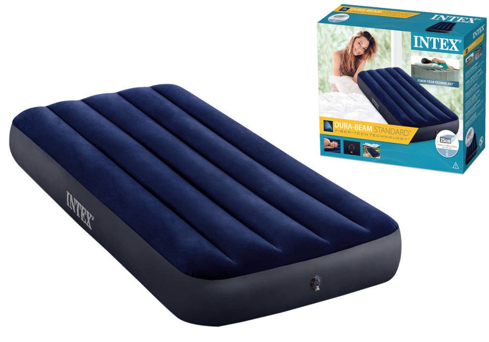 Colchón Hinchable INTEX Dura-Beam Standard Classic Downy (76 x 191 x 25 cm)