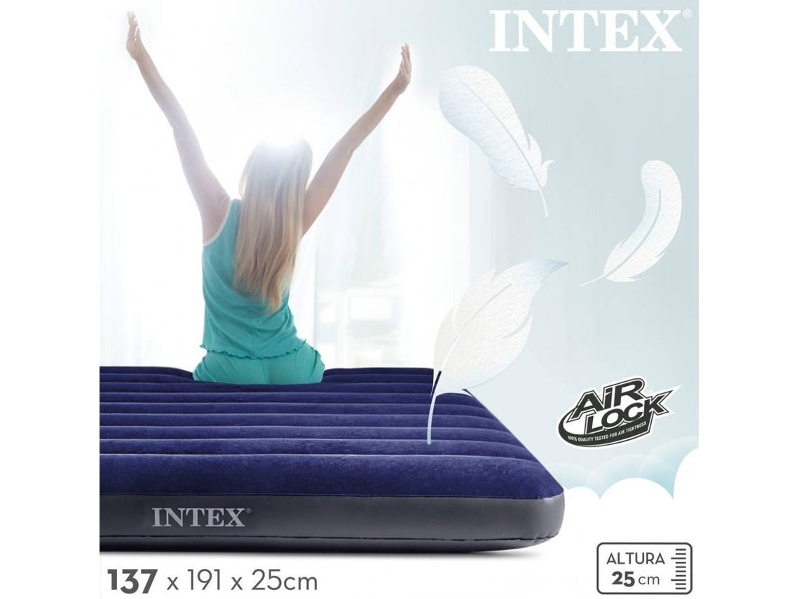 Colchón Hinchable Intex Dura-Beam Classic Downy (191 x 137 x 25 cm)