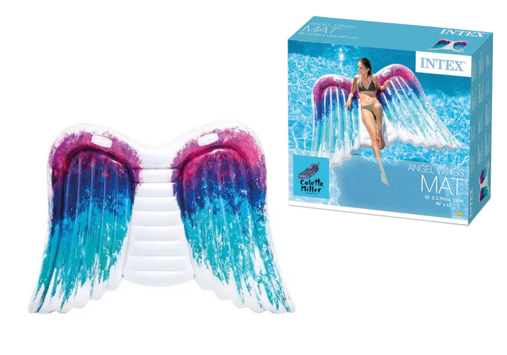 Tapete inflável Intex Angel Wings 251x160cm