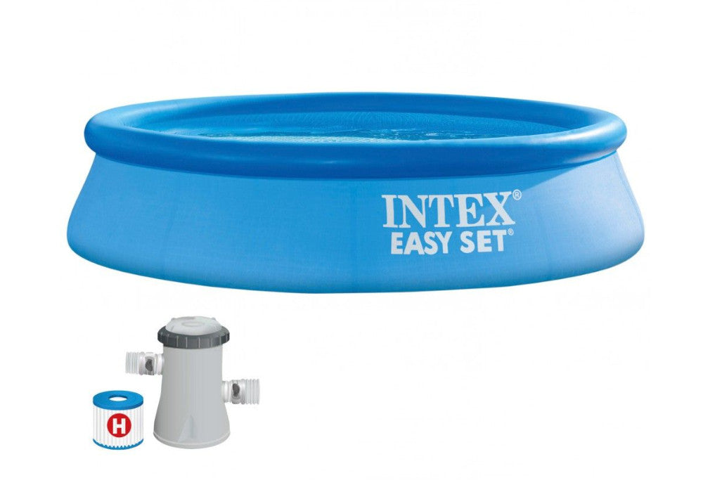 Piscina Hinchable Easy Set Intex Con Depuradora 240x61cm 1942L